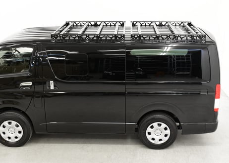 ハイエース標準ルーフ用キャリア（センター、リヤ共通単品）