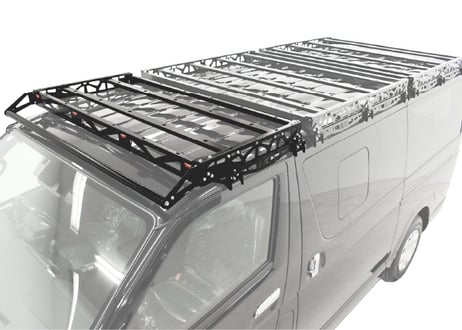 ハイエース標準ルーフ用キャリア（フロント単品）
