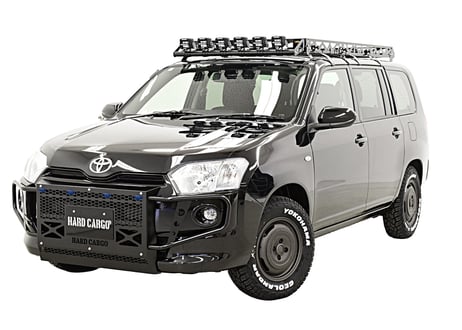LEDバンパーガード　プロボックス用（P160V/P165V）ポリスブルー