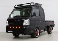 LEDスキッドグリル（キャリイ、スーパーキャリイ専用）スモークアンバー