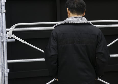 寅壱×HARDCARGO　別注モデル　ハーフコート