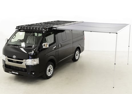 サイドオーニング3M（ブラック）ハイエース専用
