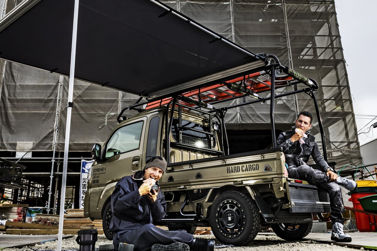 HARD CARGOキャリア、サイドオーニング　② サイドオーニング（トラック専用） | HARD CARGO - Online Store