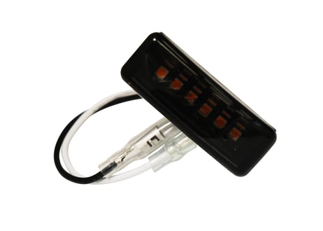 LEDバンパーガード（ハイエース標準ボディ用）スモークアンバー
