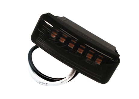 LEDスキッドグリル（キャリイ、スーパーキャリイ専用）スモークアンバー