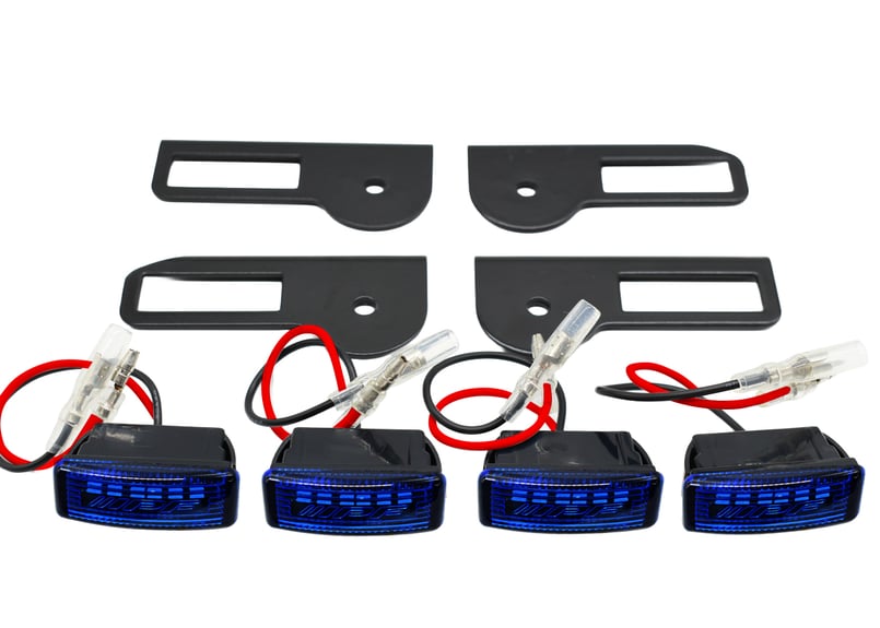 SAMPAR　まとめてセット LEDサイドマーカー（ハイゼットジャンボS500P/S510P専用