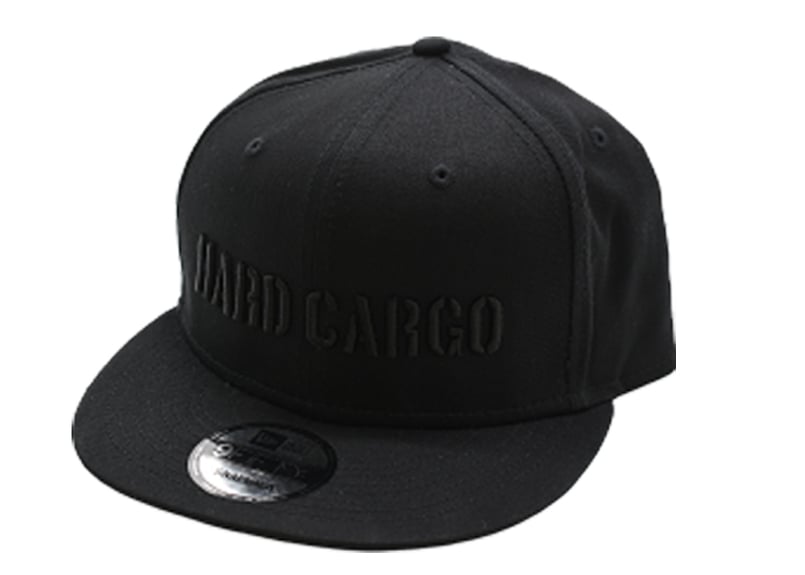 Creek logo cap black キャップ　スナップバック HARDCARGO3D刺繍キャップ NEWERA（NE400）スナップバック | HARD C