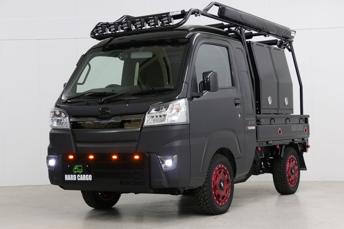 HARD CARGO スキッドグリル　ハイゼット ハイゼットジャンボ MC前 LEDスキッドグリル（ハイゼット、ハイゼットジャンボ専用）※MC前