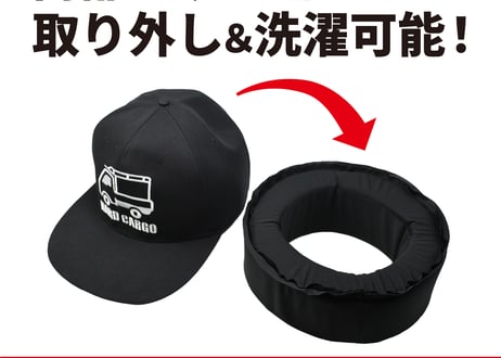 ビッグキャップ　HARD CARGO ver