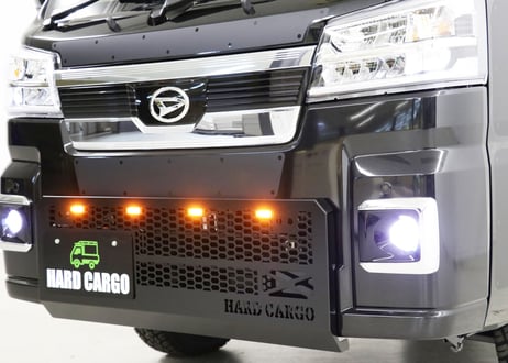 LEDスキッドグリル（ハイゼット、ハイゼットジャンボ専用）※MC後（2021/12/20～）アンバー