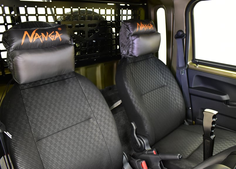 ナンガヘッドレストカバー 同色4個セット | HARD CARGO - Online Store