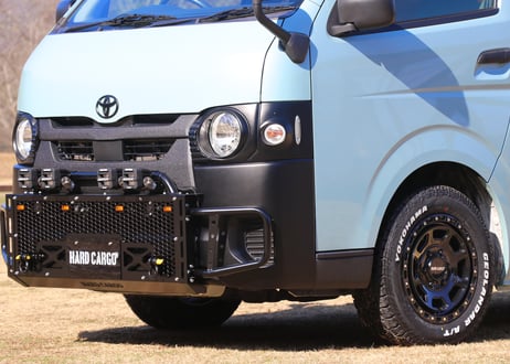 HARDCARGO×XTREME-J　タイヤホイール４本セット【ハイエース用】GEOLANDAR A/T
