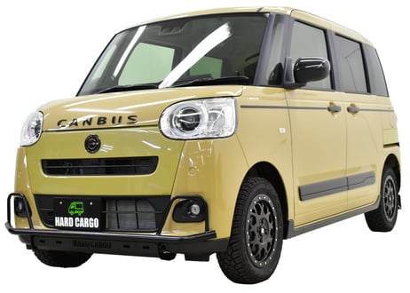 LEDバンパーガード　ムーヴキャンバス用　ポリスブルー