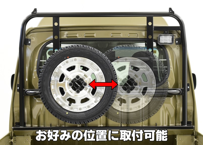スペアタイヤキャリア | HARD CARGO - Online Store スペアタイヤキャリア | HARD CARGO - Online Store