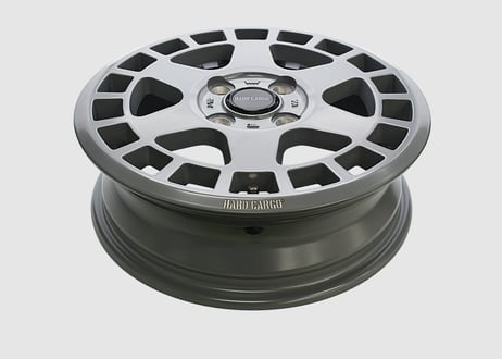 HARDCARGOオリジナルホイール　HCW004  タイヤホイール５本セット【X-AT 155/60R14】