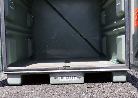 U.S MIRITARY CONTAINER　米軍払い下げ　コンテナボックス※引き取り限定