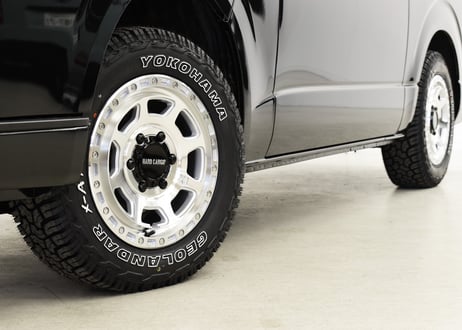 HARDCARGO×XTREME-J　タイヤホイール４本セット【ハイエース用】GEOLANDAR X-AT