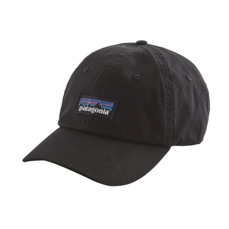 [日本正規取扱] Patagonia P-6 Label Trad Cap [38207][black] メンズ P-6 ラベル トラッド キャップ ブラック