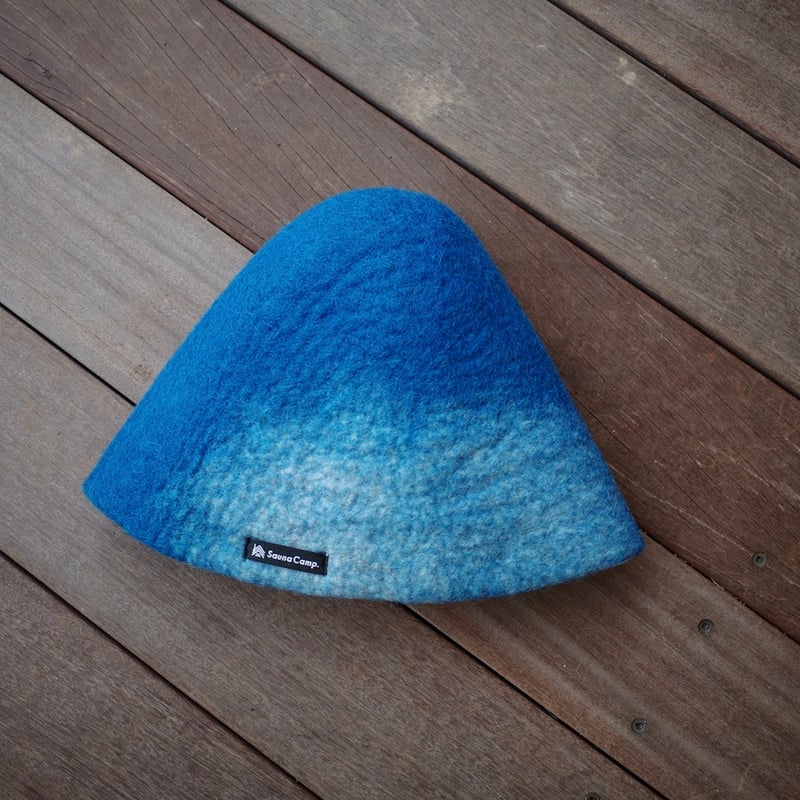 サウナハット（Blue） | SaunaCamp. SHOP