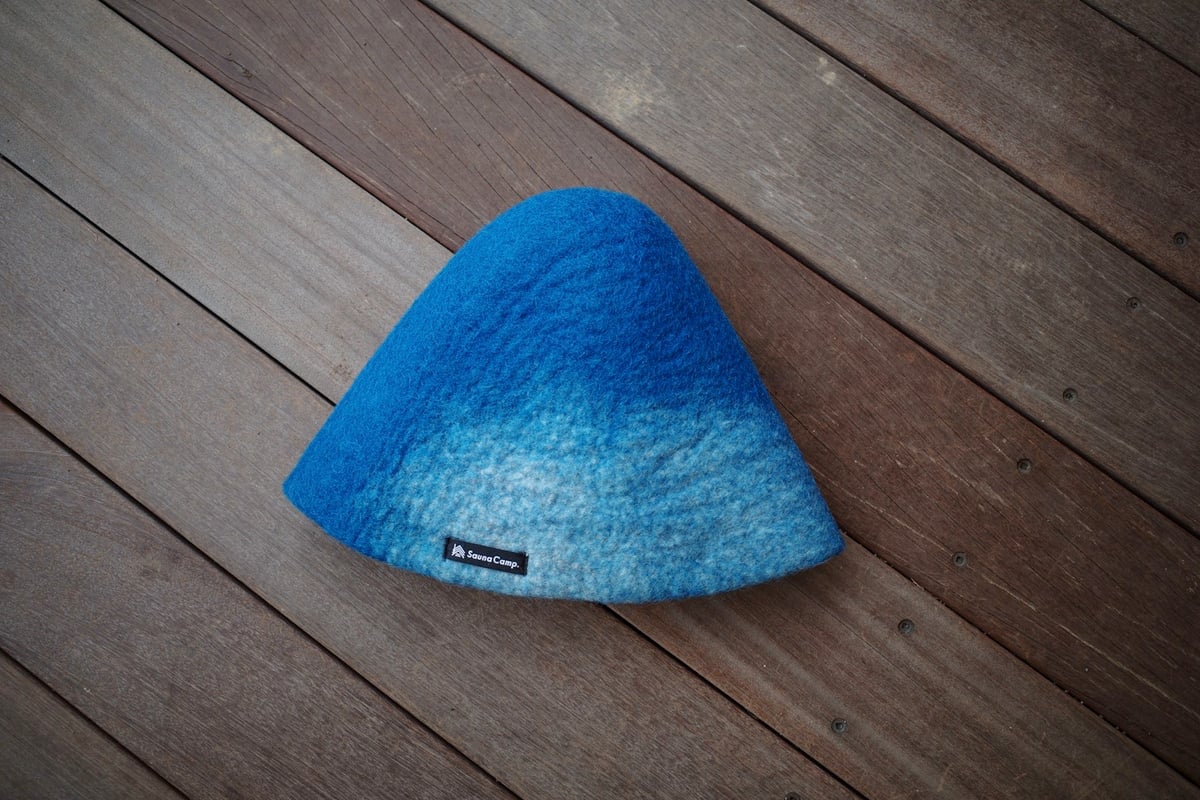 サウナハット（Blue） | SaunaCamp. SHOP