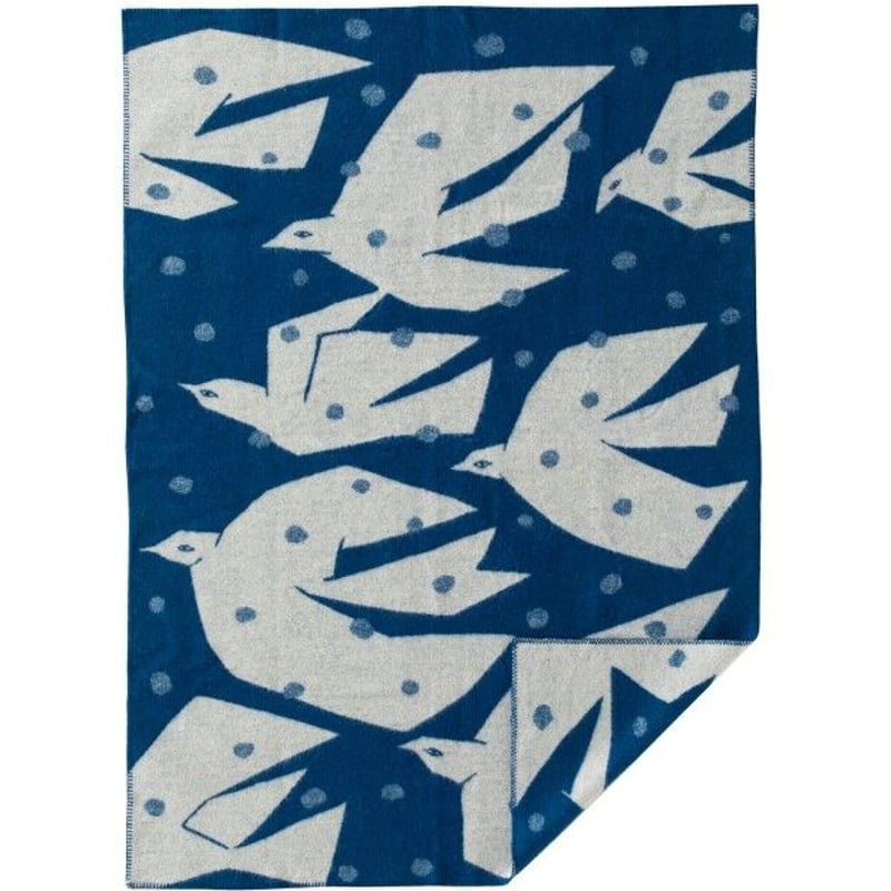 KLIPPAN ウール シングルブランケット TRIP（全2色） | HOMESIC FURN