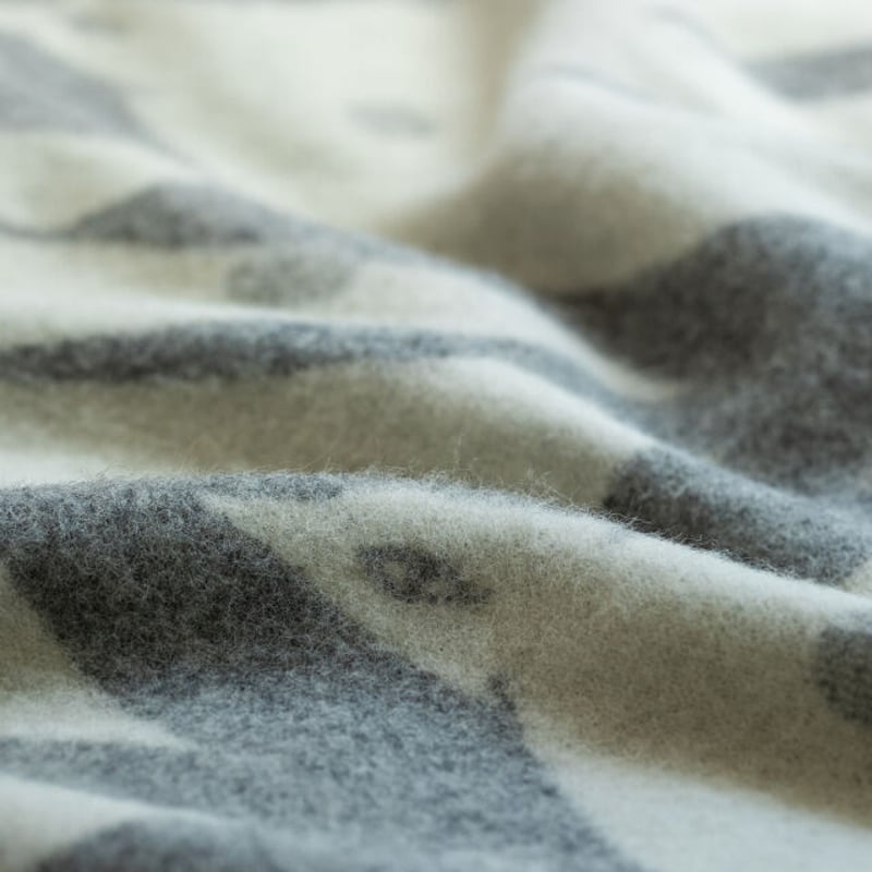 KLIPPAN ウール シングルブランケット TRIP（全2色） | HOMESIC FURN