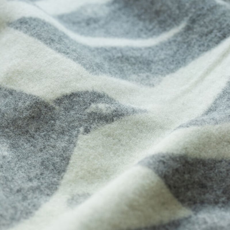 KLIPPAN ウール シングルブランケット TRIP（全2色） | HOMESIC FURN
