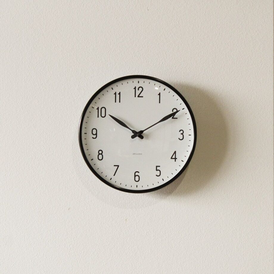 ARNE JACOBSEN ウォールクロック 290mm STATION | HOMESIC