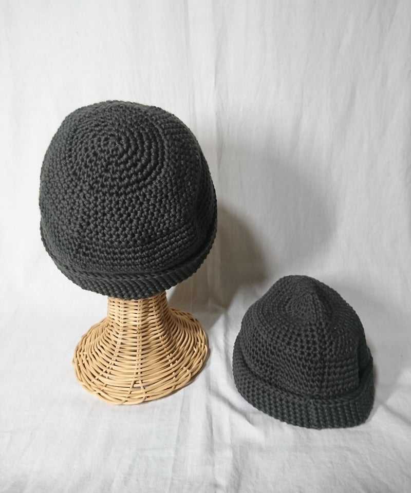 Kidsサイズ変わった編み方の男子にもおススメのコットンのニット