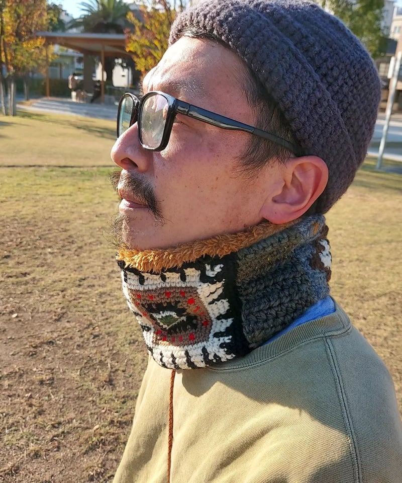 変わった編み方の男子にもおススメのウールのニット帽⑧ 変わった編み方の男子にもおススメのウールのニット帽⑧