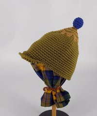 つば付きKids1～2歳サイズコットン糸のCAP②