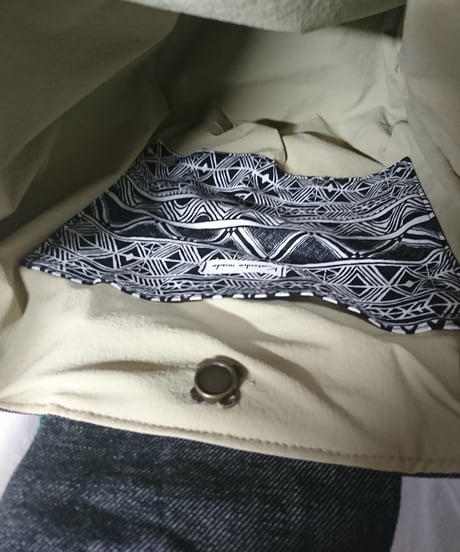 丸底柄編みのベロかぶせ付ショルダー②