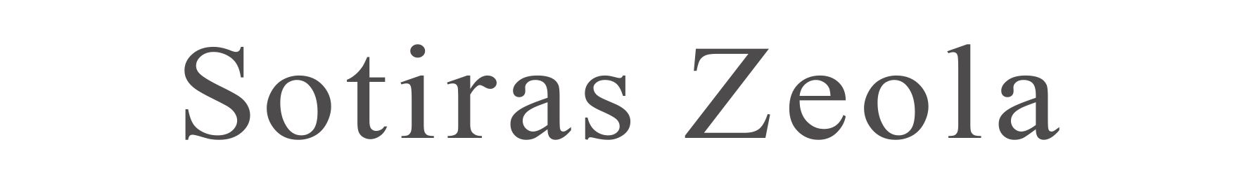 ソティラス ゼオラ Sotiras Zeola