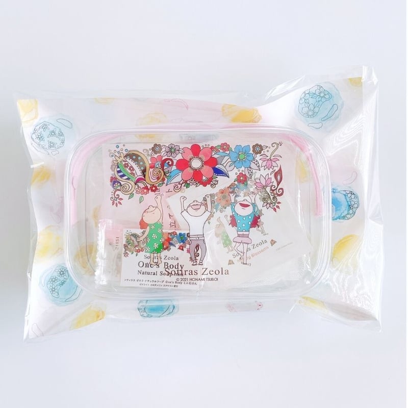 カラフルデコレーション透明ポーチ NEW Collection 
