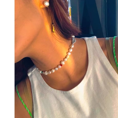 Indian  pearl necklace