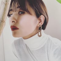 Double hoop  ピアス　イヤリング