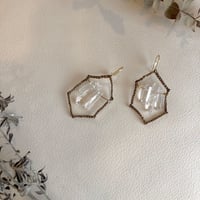Jem crystal  drop  ピアス