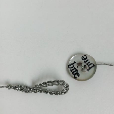 Circle pearl chokerネックレス