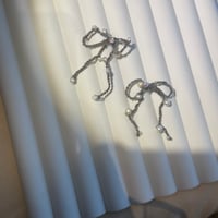 Ribbon earring/earclip