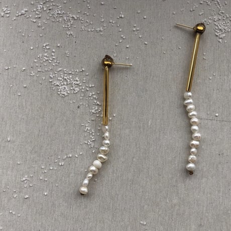 Baby pearl line  ピアス＆イヤリング