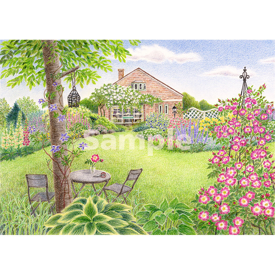 KOEN 物々しい OKADA (岡田浩円？)肉筆 油絵 キャンバス 額装 