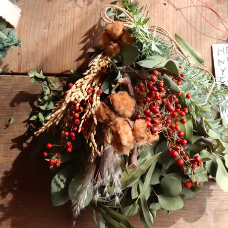 「OKAZARI」クリスマス福しめ縄 / 福を招いてハッピーに。