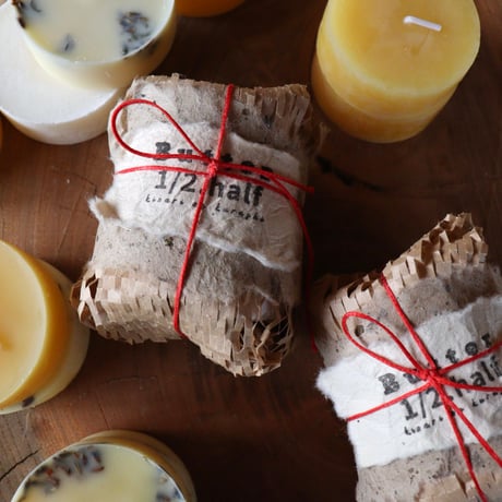 「Butter1/2 half」 はんぶんこ好きがこだわって作ったキャンドル。