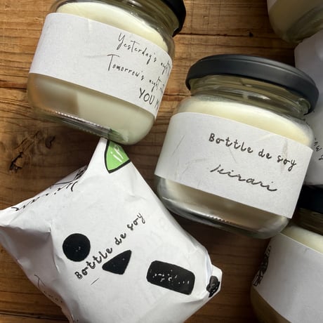 SOLD OUT！ありがとうございました！！ Bottle de soy / ペットにもヒトにも優しいシンプルSOY！