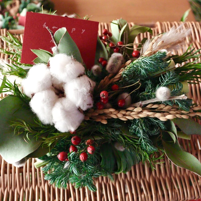 しめ縄リース　No.47 お正月 しめ縄リース ns748 レトロモダン アーティフィシャル