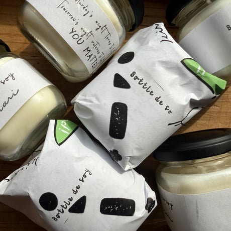 SOLD OUT！ありがとうございました！！ Bottle de soy / ペットにもヒトにも優しいシンプルSOY！