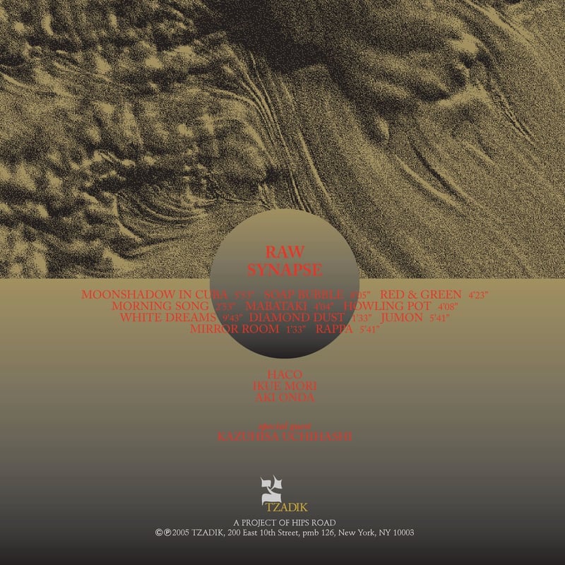 Synapse (Haco + Ikue Mori + Aki Onda) - Raw (CD