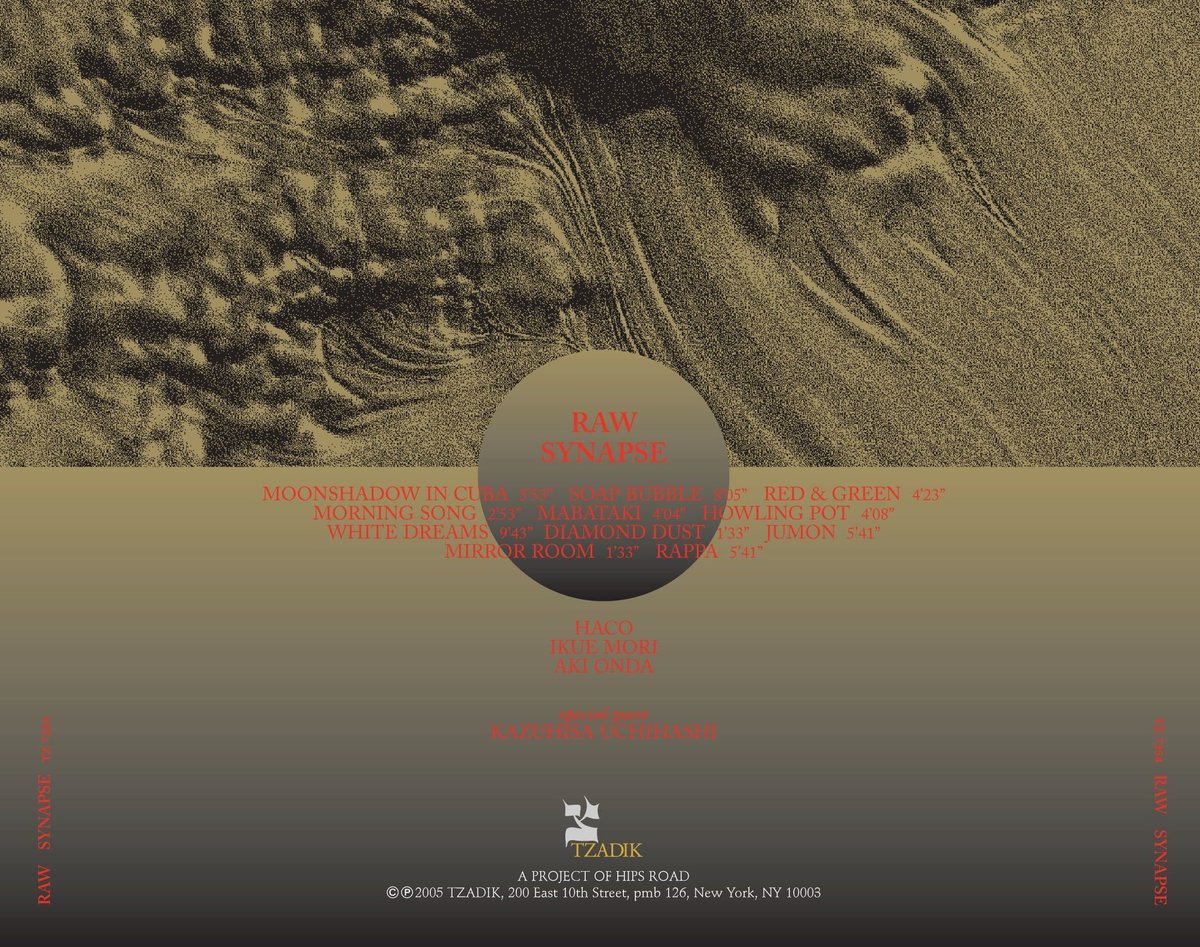 Synapse (Haco + Ikue Mori + Aki Onda) - Raw (CD