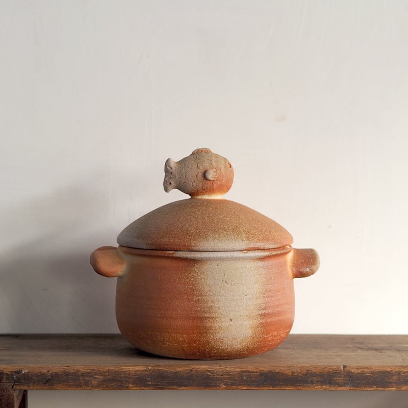 壷田 和宏 亜矢 深土鍋 さかな | 紅茶の器 ecote 壷田 和宏 亜矢 深土鍋 さかな | 紅茶の器 ecote