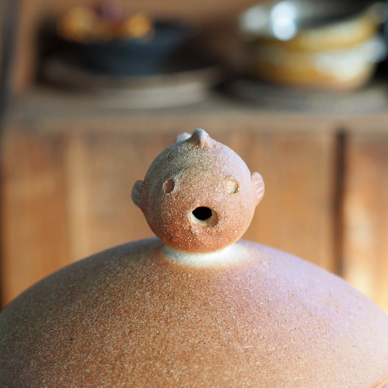 壷田 和宏 亜矢 深土鍋 さかな | 紅茶の器 ecote 壷田 和宏 亜矢 深土鍋 さかな | 紅茶の器 ecote